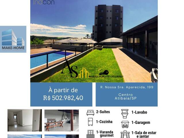 #54 - Apartamento para Venda em Atibaia - SP